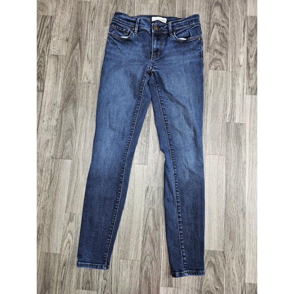 LOFT Jeans Womens 00 / 24 Blue‎ Legging Skinny Stretch Denim Medium Wash
